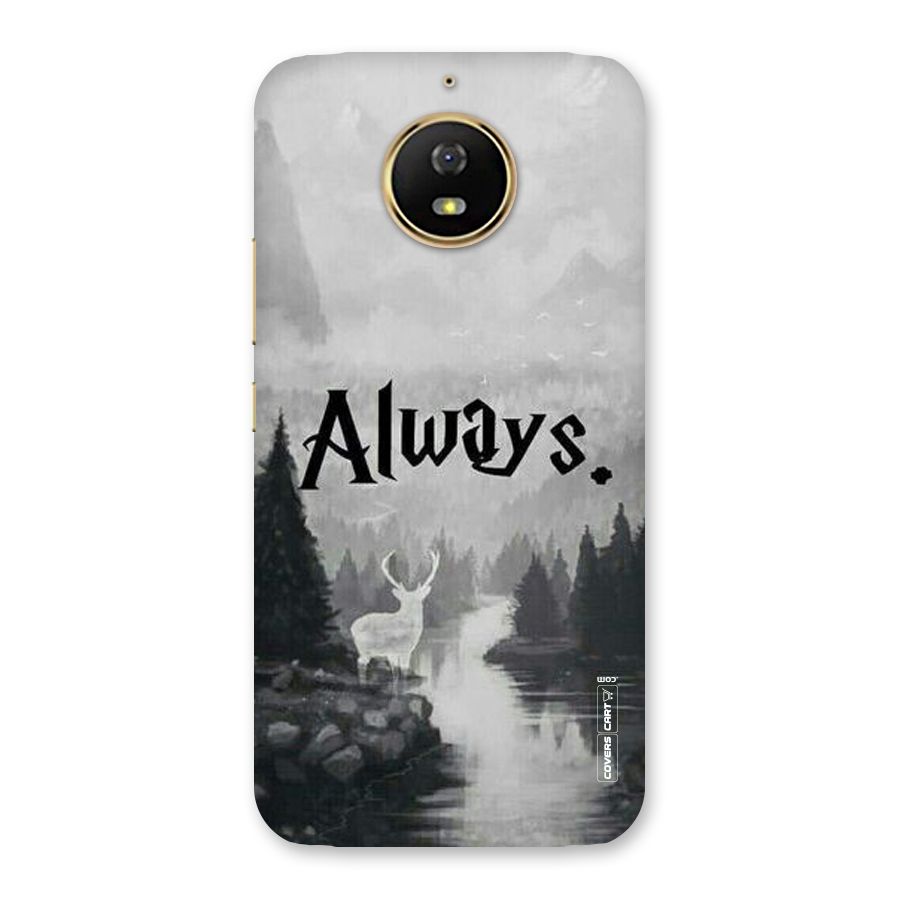 Invisible Deer Back Case for Moto G5s