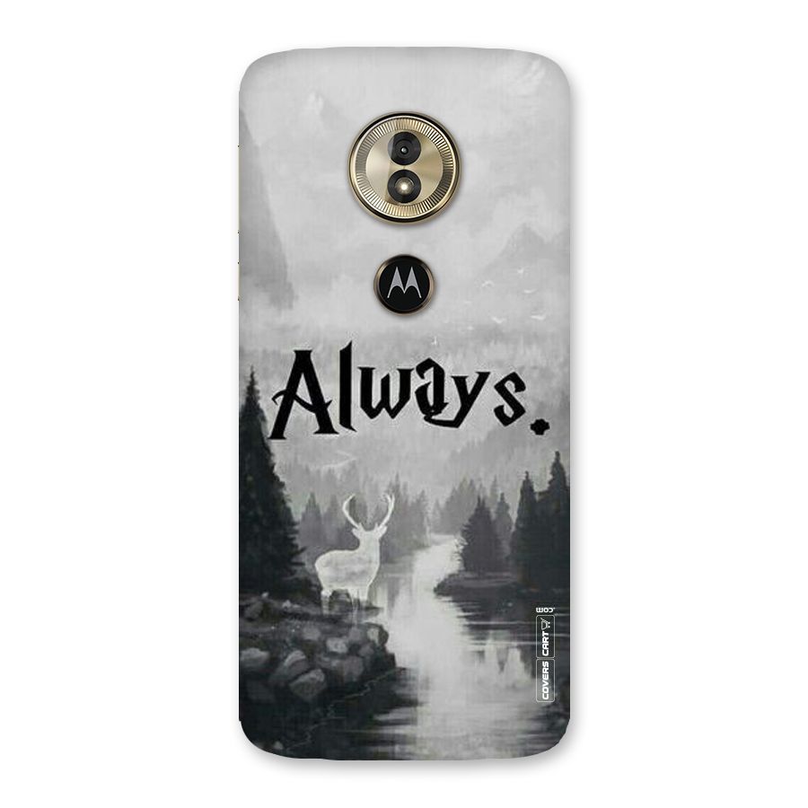 Invisible Deer Back Case for Moto G6 Play