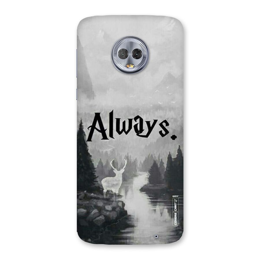 Invisible Deer Back Case for Moto G6 Plus