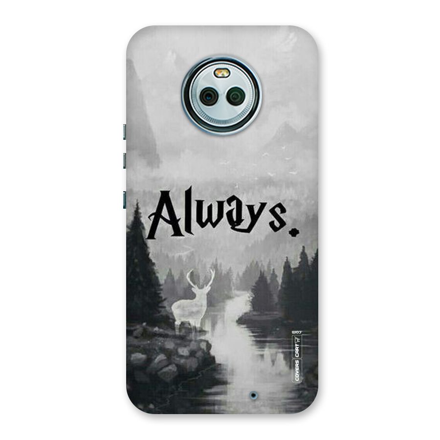 Invisible Deer Back Case for Moto X4