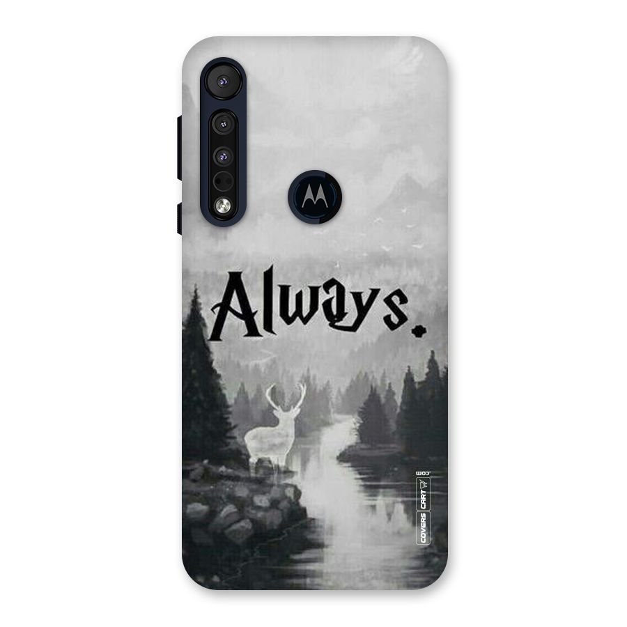 Invisible Deer Back Case for Motorola One Macro