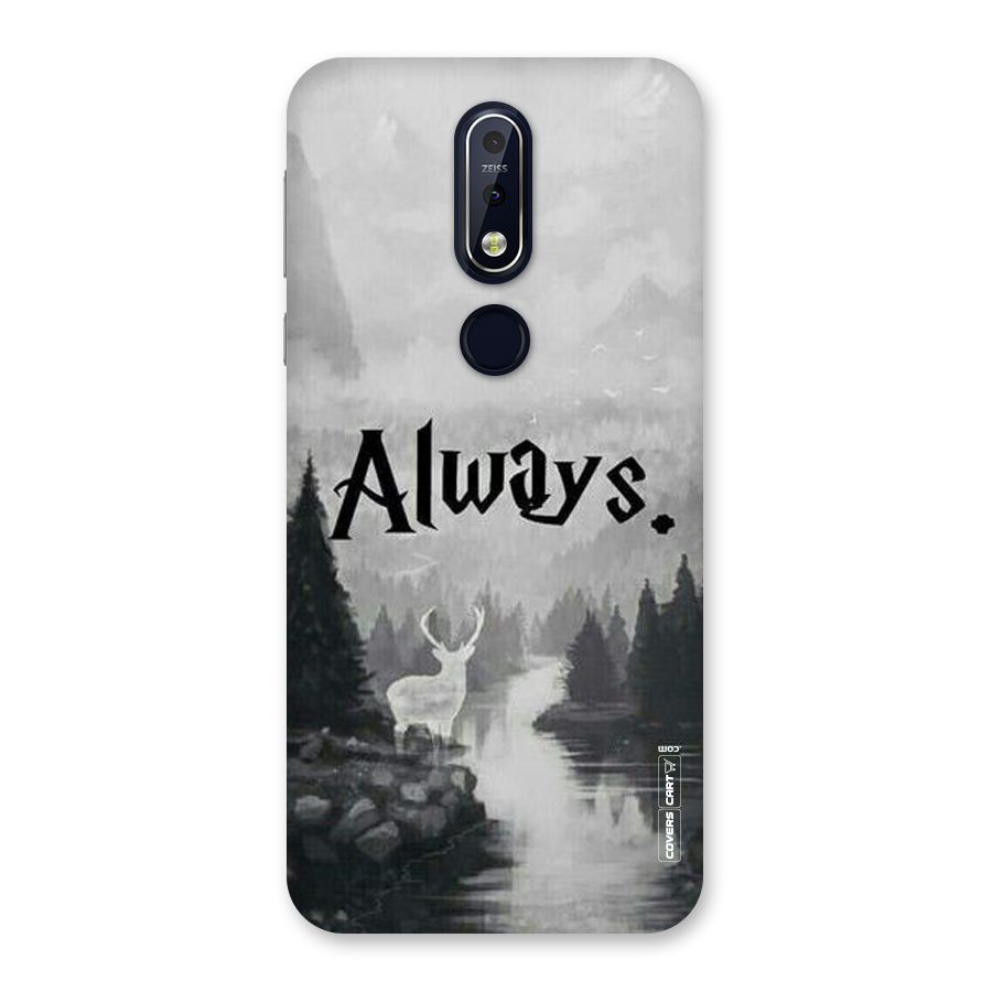 Invisible Deer Back Case for Nokia 7.1