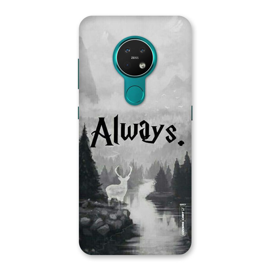 Invisible Deer Back Case for Nokia 7.2