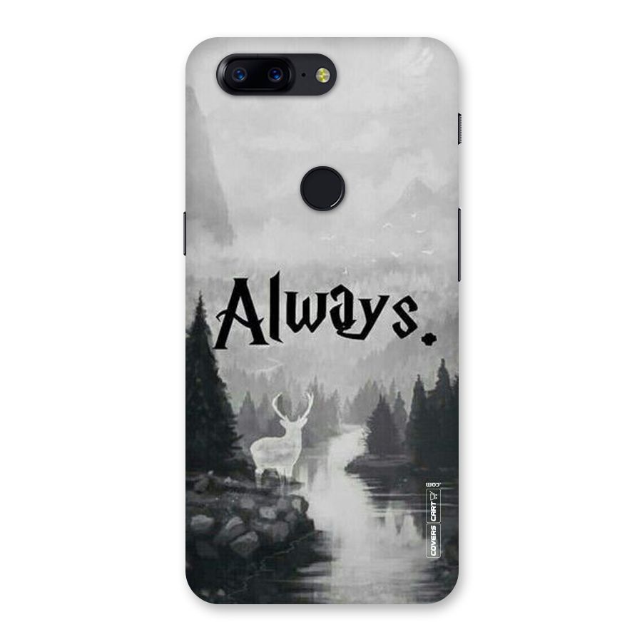 Invisible Deer Back Case for OnePlus 5T