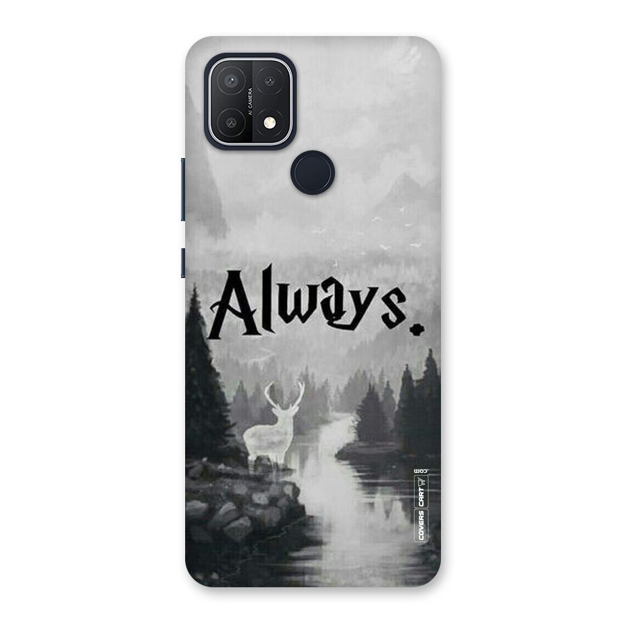 Invisible Deer Back Case for Oppo A15s