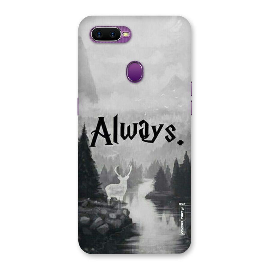 Invisible Deer Back Case for Oppo F9