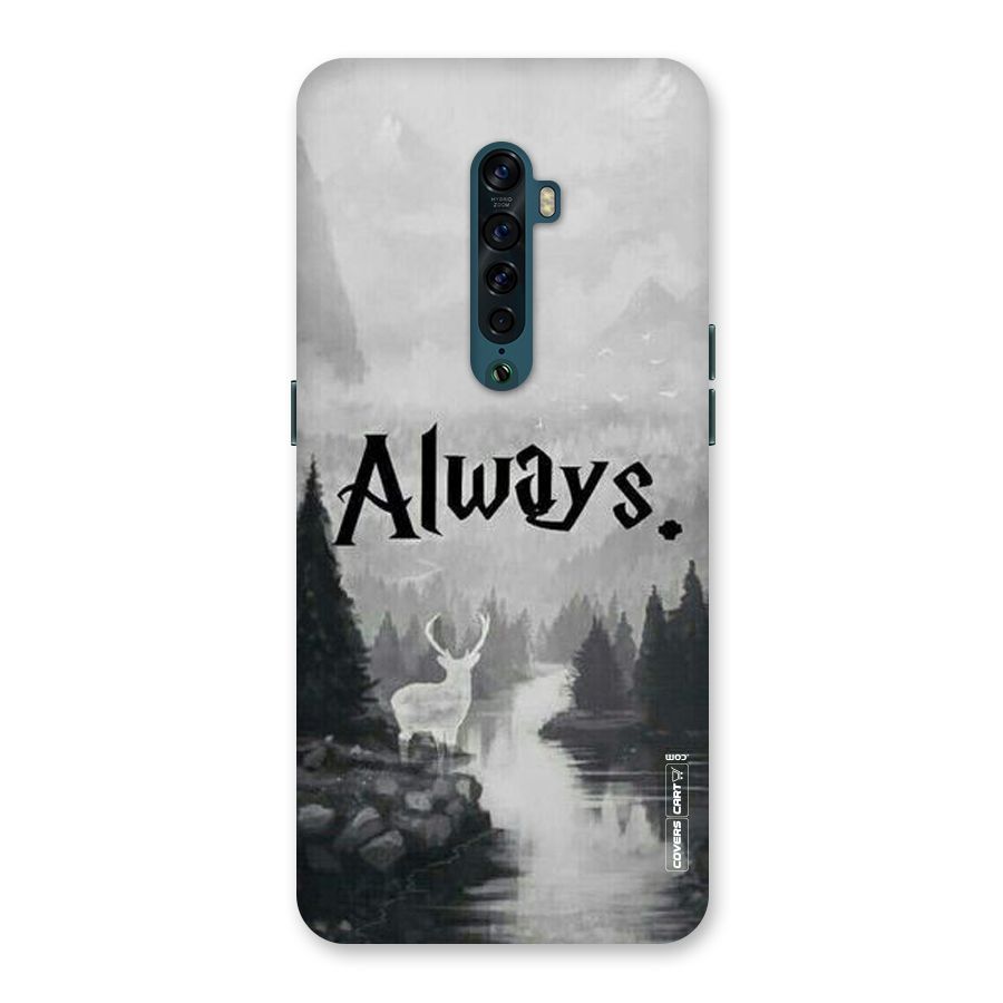 Invisible Deer Back Case for Oppo Reno2