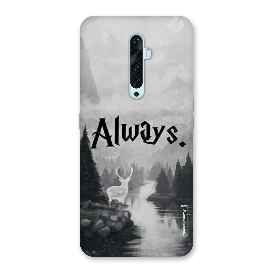 Invisible Deer Back Case for Oppo Reno2 F