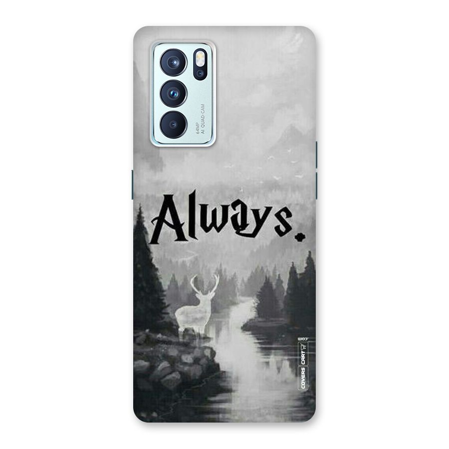 Invisible Deer Back Case for Oppo Reno6 Pro 5G