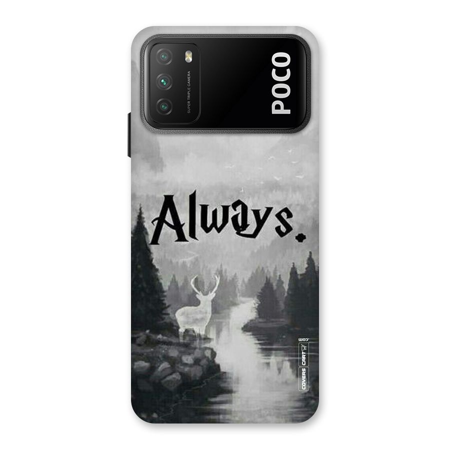 Invisible Deer Back Case for Poco M3