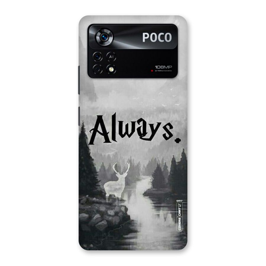 Invisible Deer Back Case for Poco X4 Pro 5G