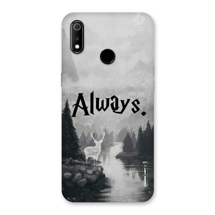 Invisible Deer Back Case for Realme 3