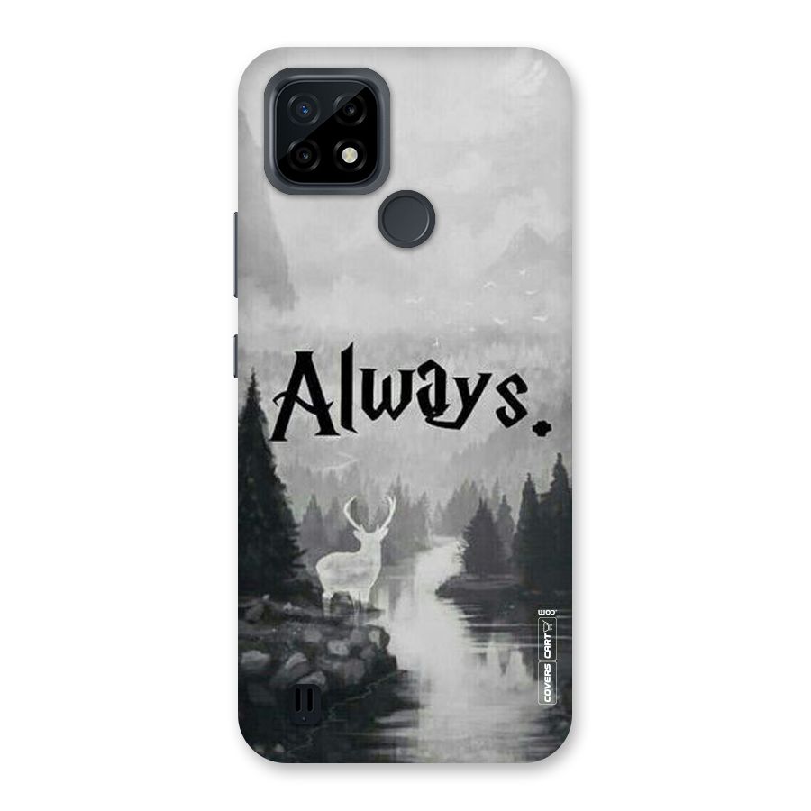 Invisible Deer Back Case for Realme C21