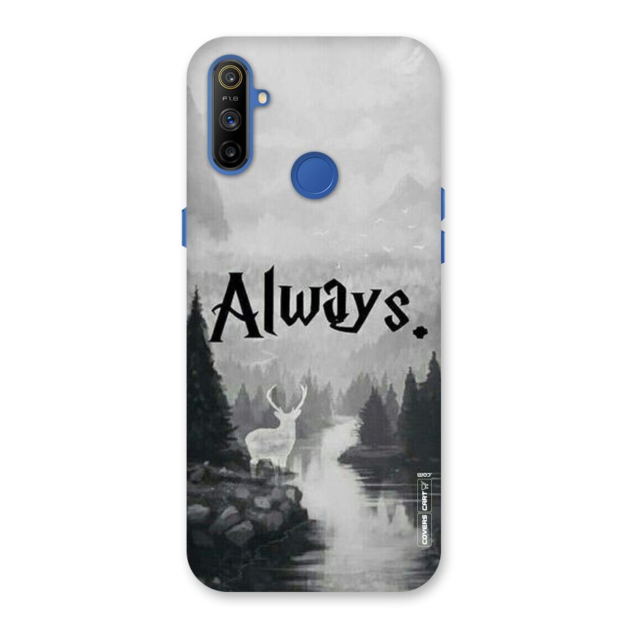 Invisible Deer Back Case for Realme Narzo 10A