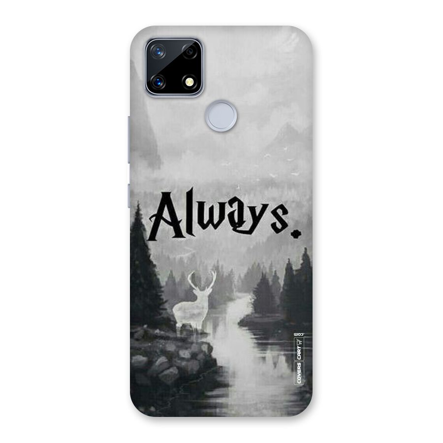 Invisible Deer Back Case for Realme Narzo 20