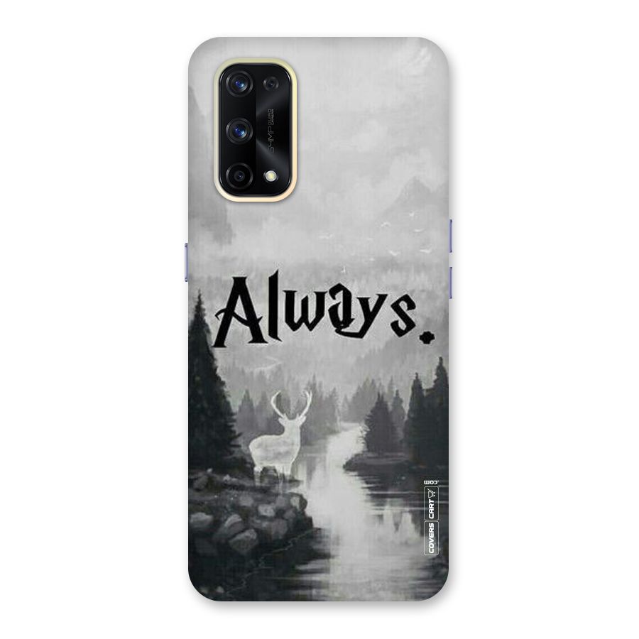 Invisible Deer Glass Back Case for Realme X7 Pro