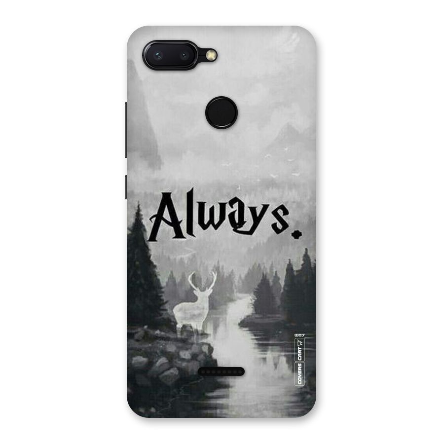 Invisible Deer Back Case for Redmi 6
