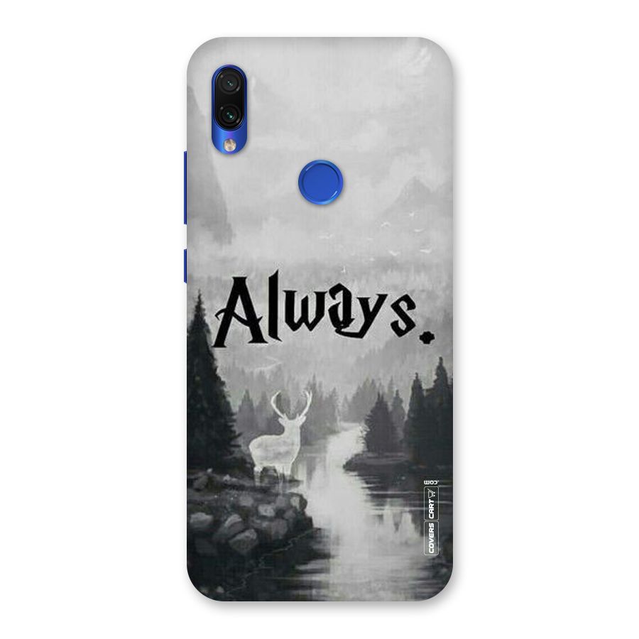 Invisible Deer Back Case for Redmi Note 7S