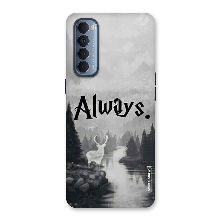 Invisible Deer Back Case for Reno4 Pro
