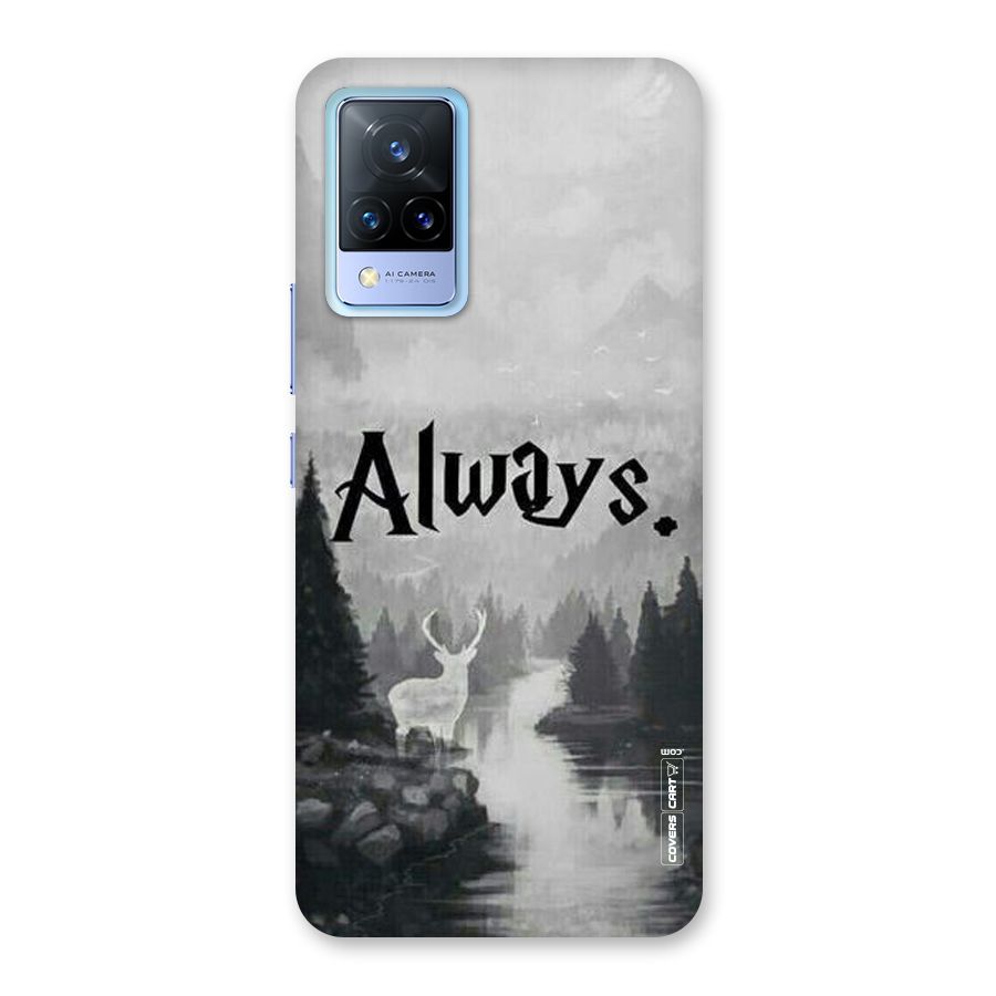 Invisible Deer Back Case for Vivo V21 5G