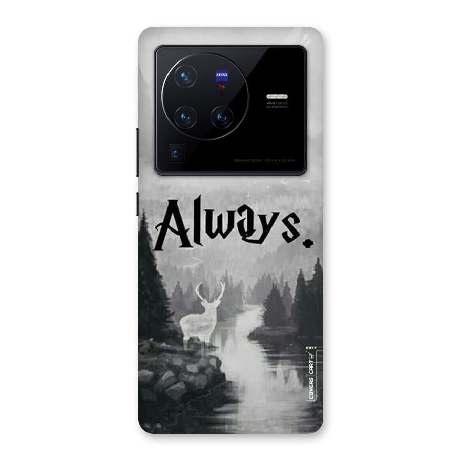 Invisible Deer Back Case for Vivo X80 Pro