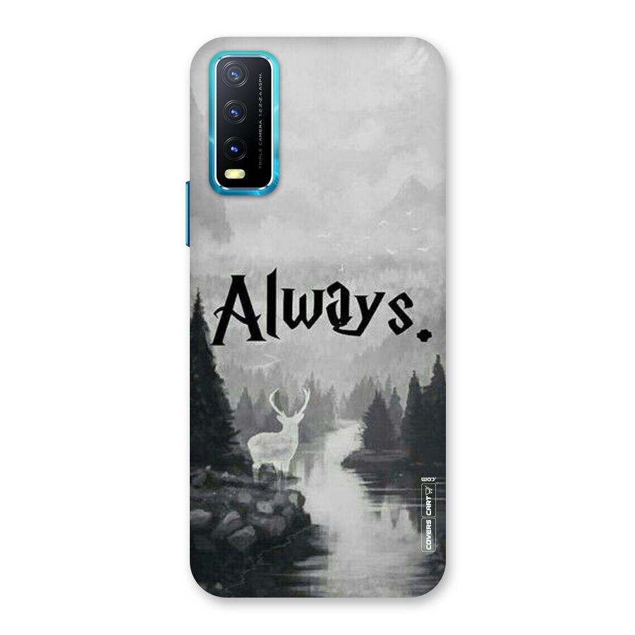 Invisible Deer Back Case for Vivo Y20A
