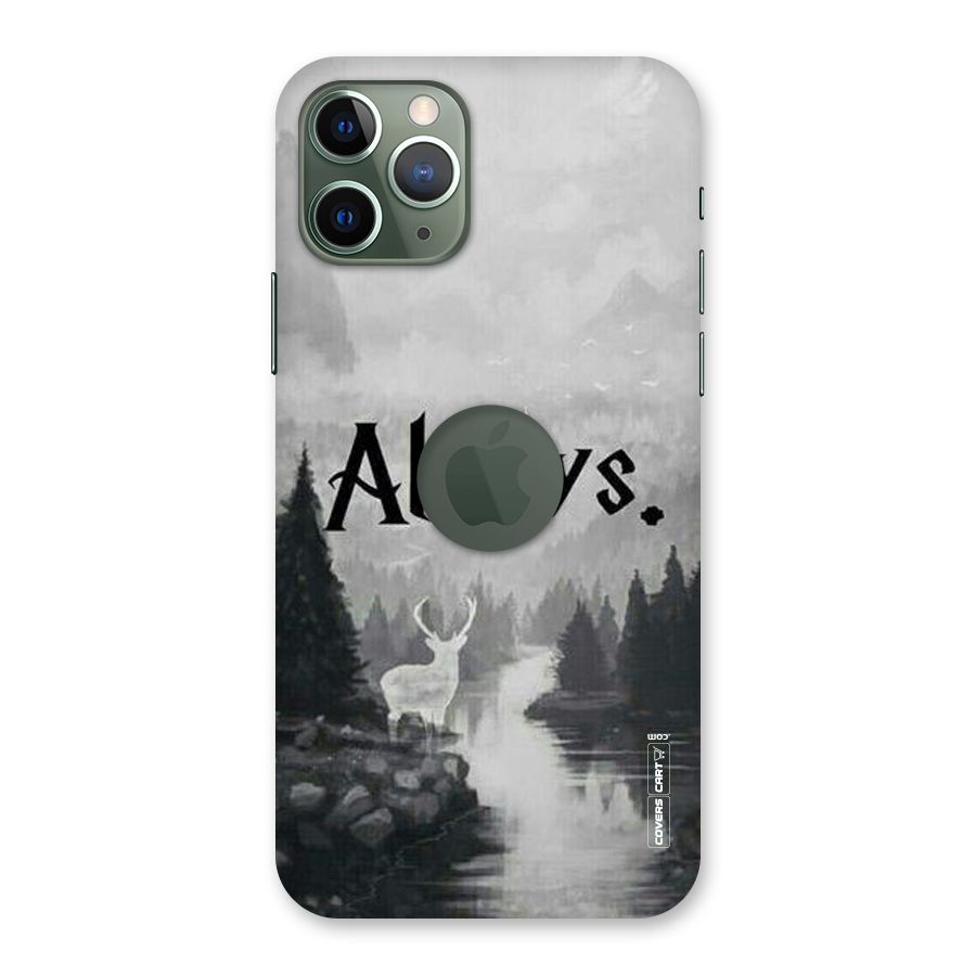 Invisible Deer Back Case for iPhone 11 Pro Logo  Cut
