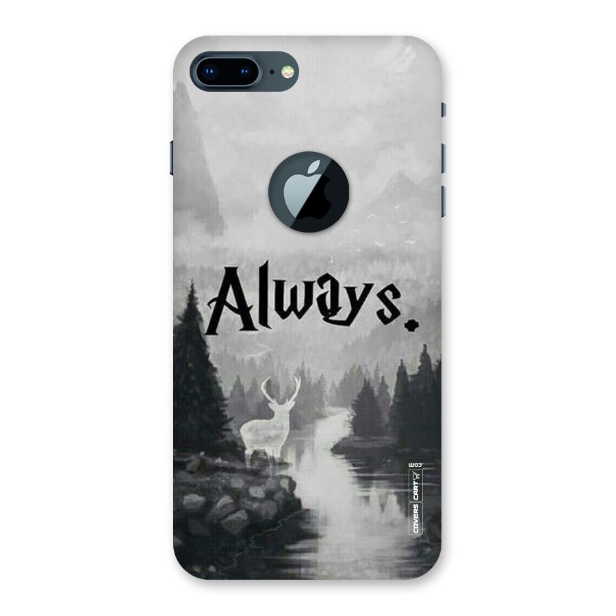 Invisible Deer Back Case for iPhone 7 Plus Logo Cut