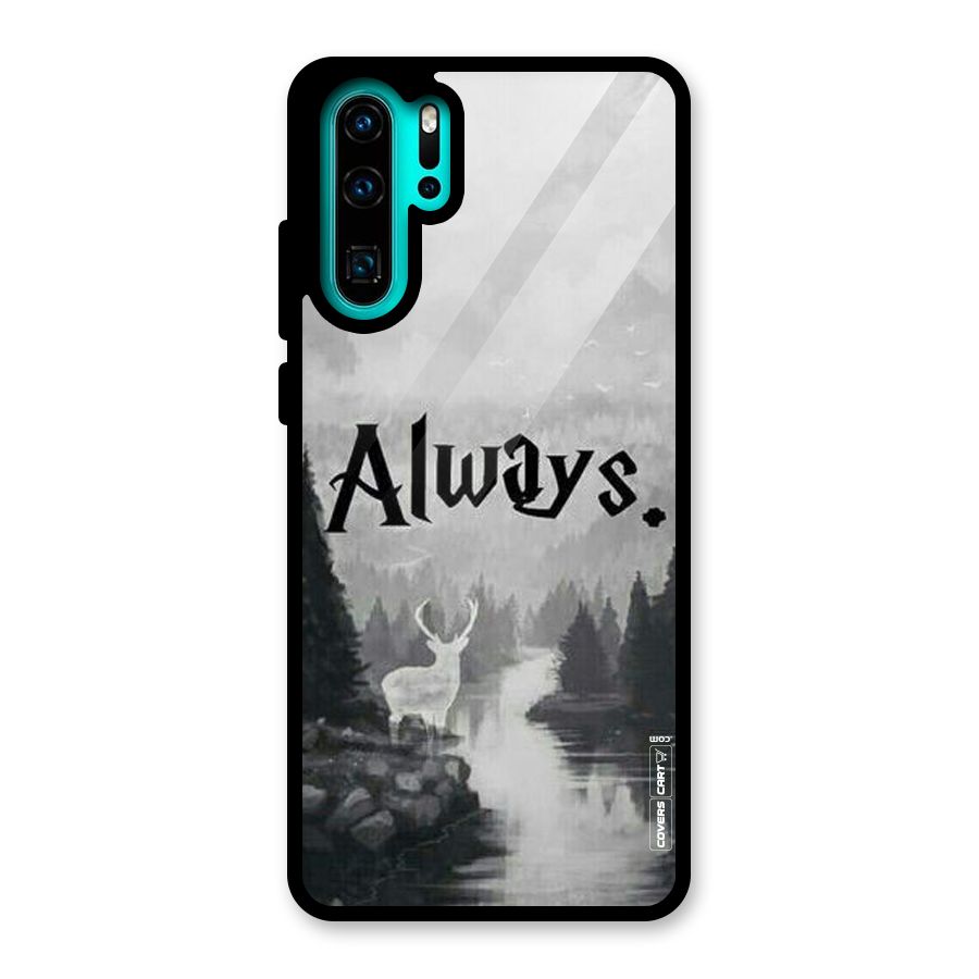 Invisible Deer Glass Back Case for Huawei P30 Pro