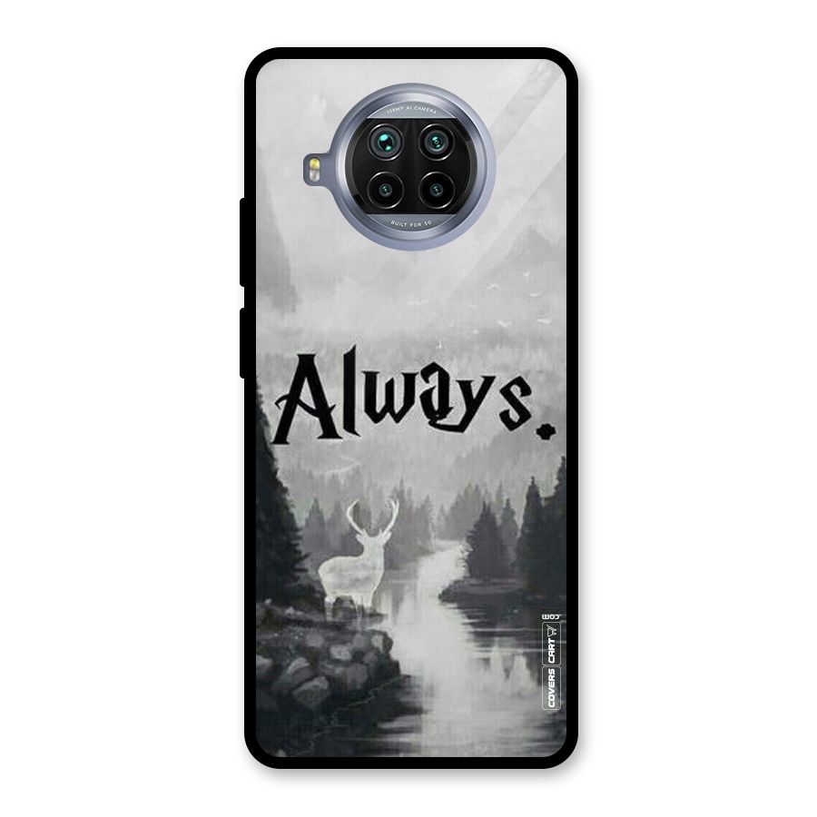 Invisible Deer Glass Back Case for Mi 10i