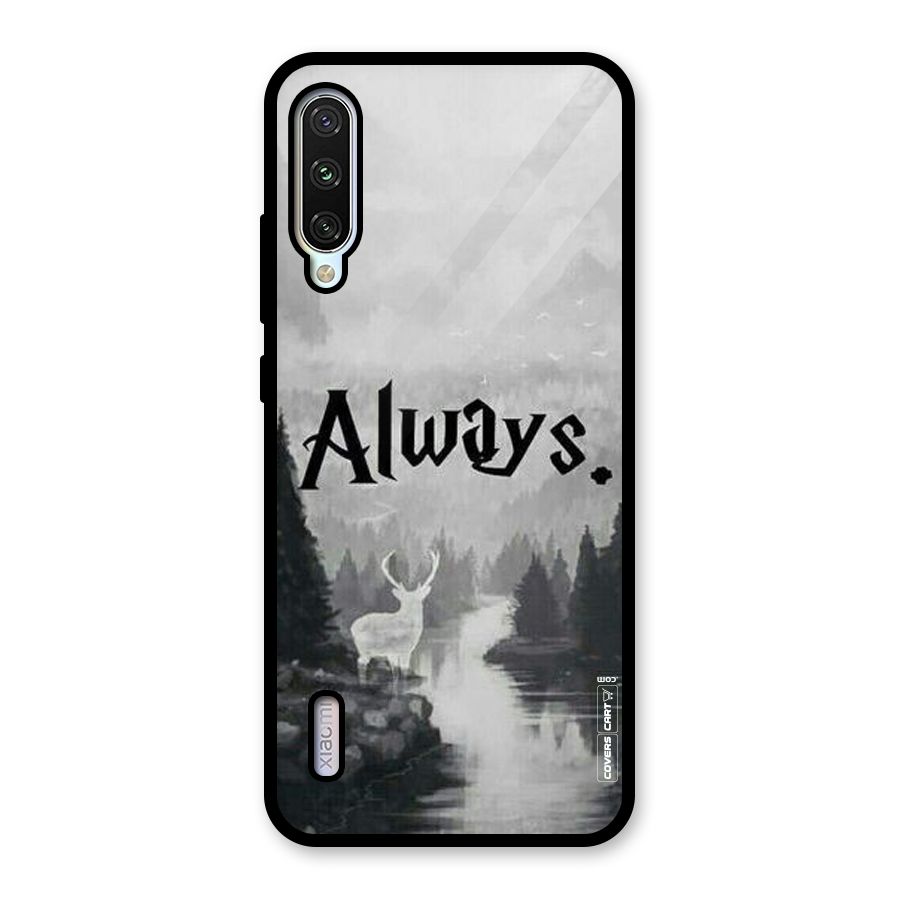 Invisible Deer Glass Back Case for Mi A3