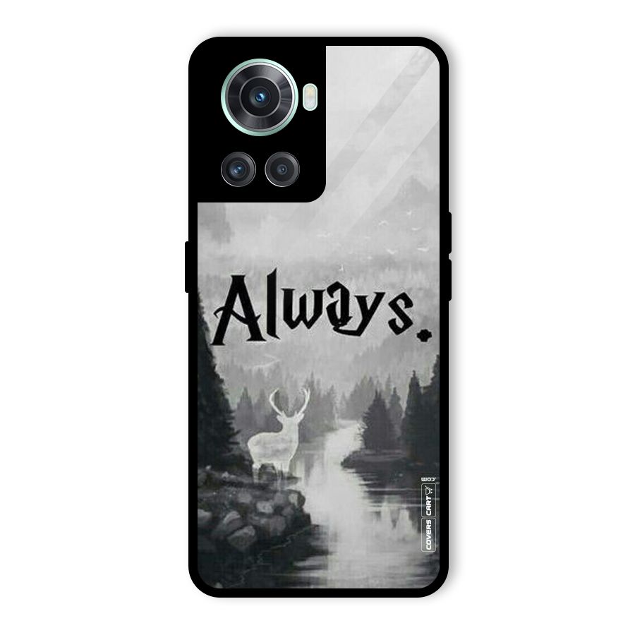 Invisible Deer Glass Back Case for OnePlus 10R