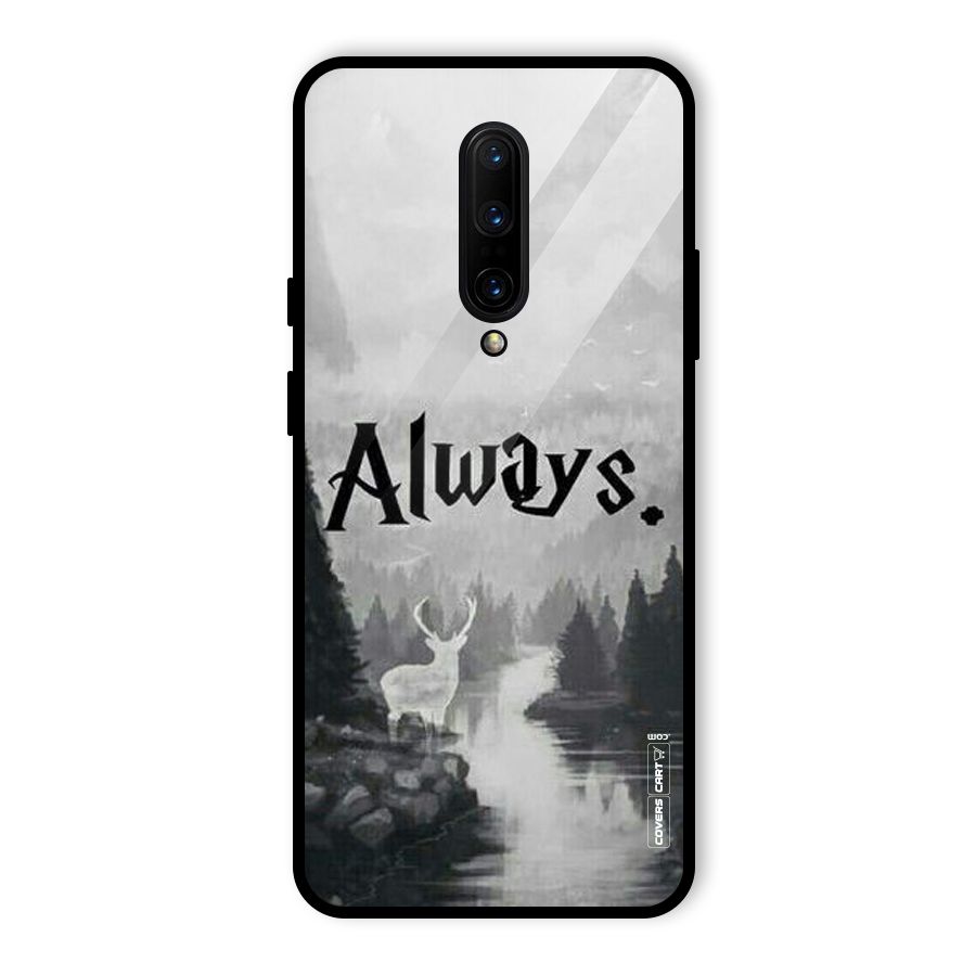 Invisible Deer Glass Back Case for OnePlus 7 Pro