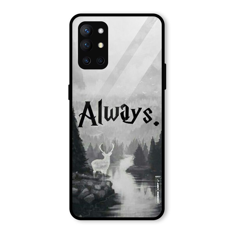 Invisible Deer Glass Back Case for OnePlus 9R