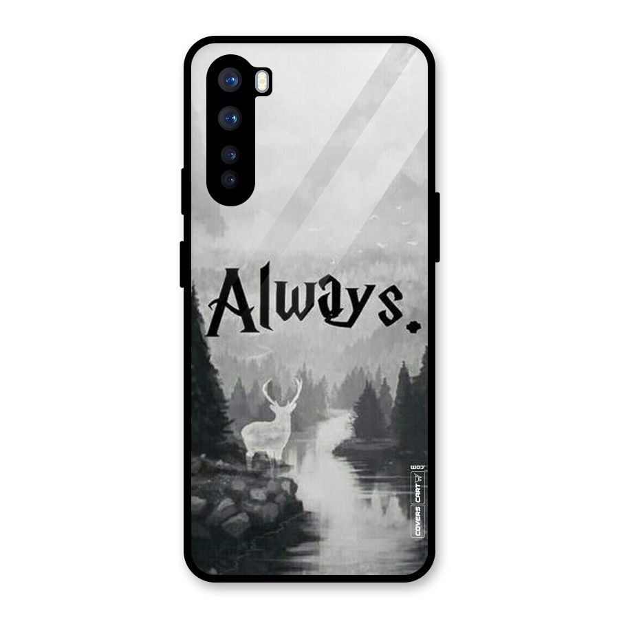 Invisible Deer Glass Back Case for OnePlus Nord