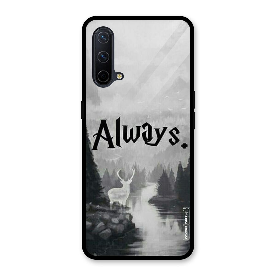Invisible Deer Glass Back Case for OnePlus Nord CE 5G