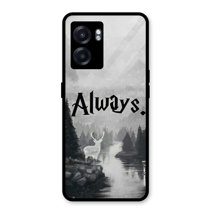 Invisible Deer Glass Back Case for Oppo K10 (5G)