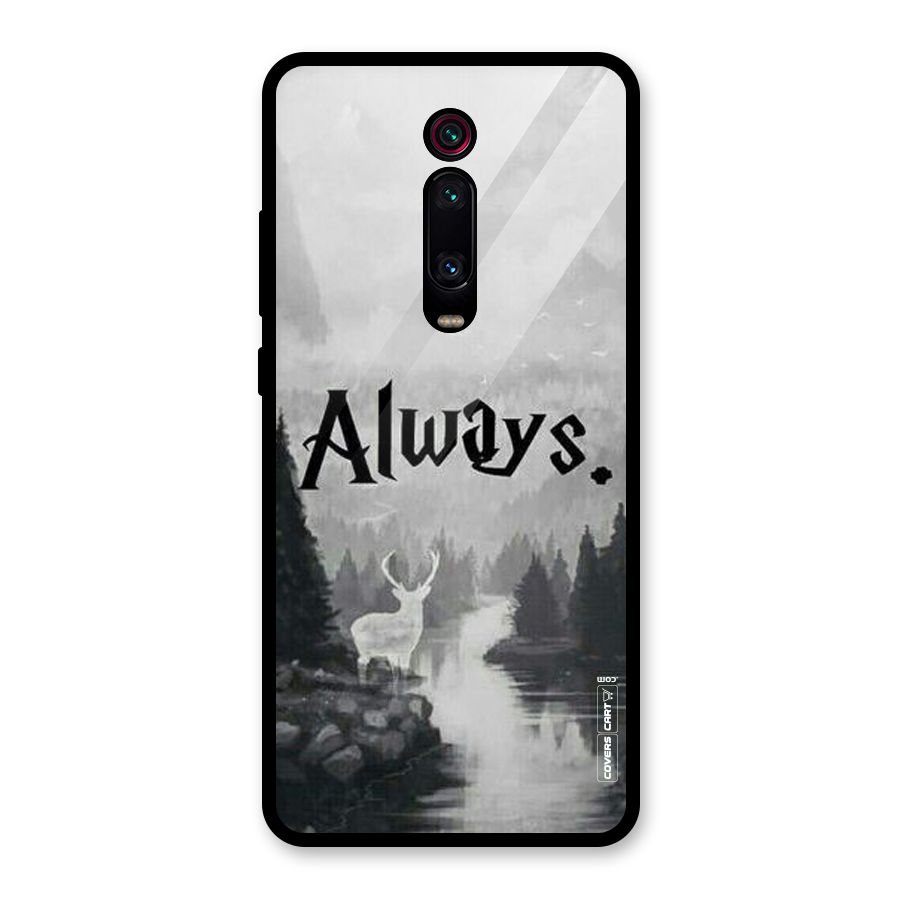 Invisible Deer Glass Back Case for Redmi K20 Pro