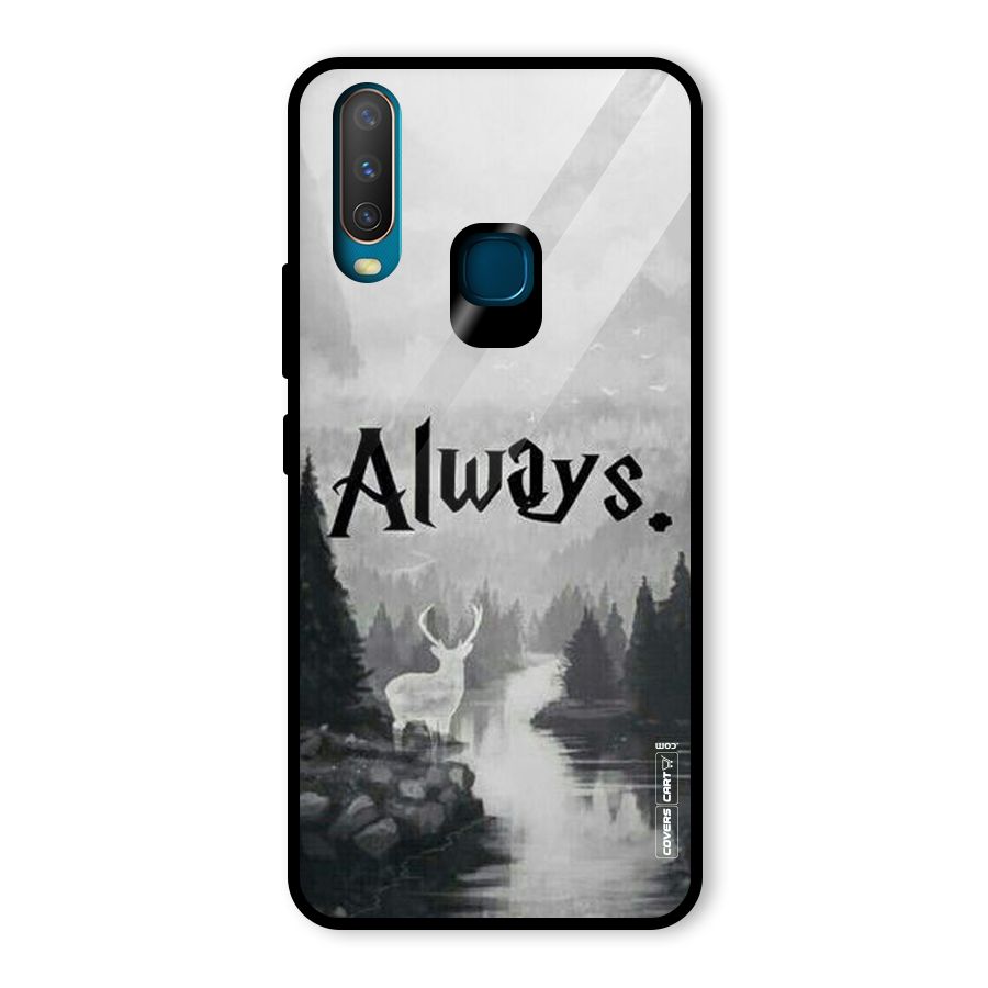 Invisible Deer Glass Back Case for Vivo U10