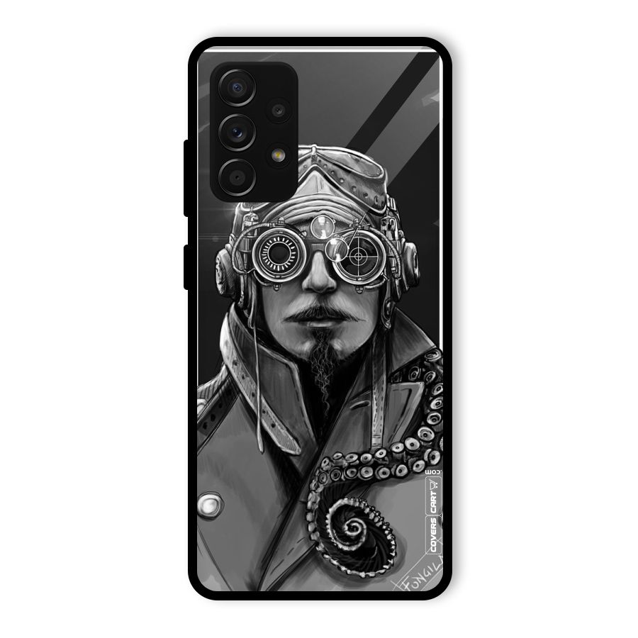 Ismaele Artwork Glass Back Case for Galaxy A53 5G