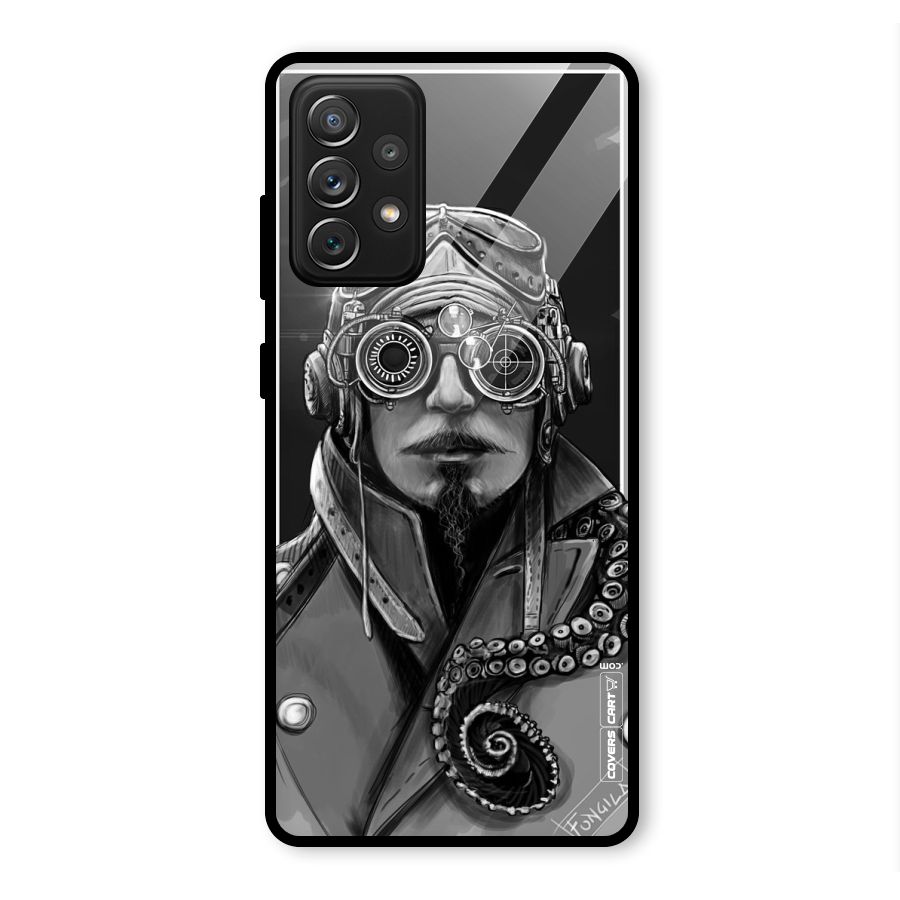 Ismaele Artwork Glass Back Case for Galaxy A72