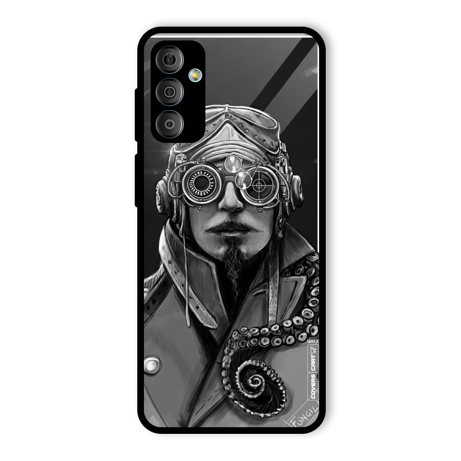 Ismaele Artwork Glass Back Case for Galaxy F23