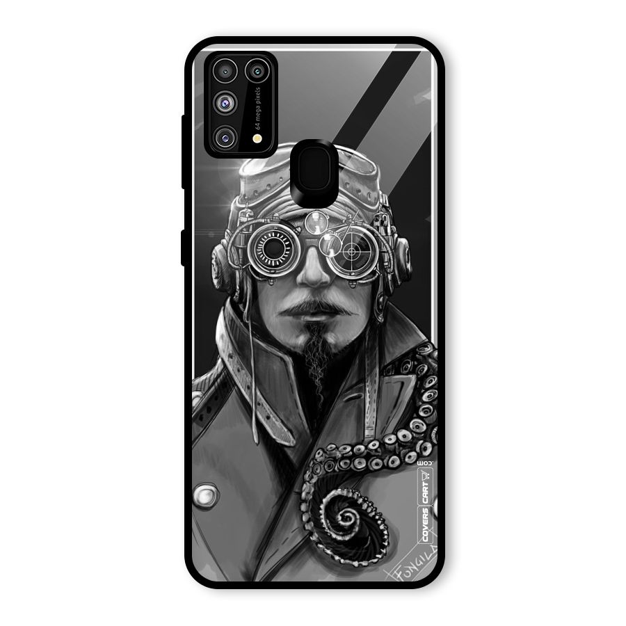 Ismaele Artwork Glass Back Case for Galaxy F41