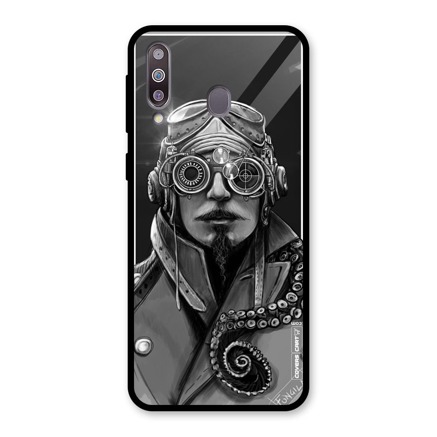 Ismaele Artwork Glass Back Case for Galaxy M30