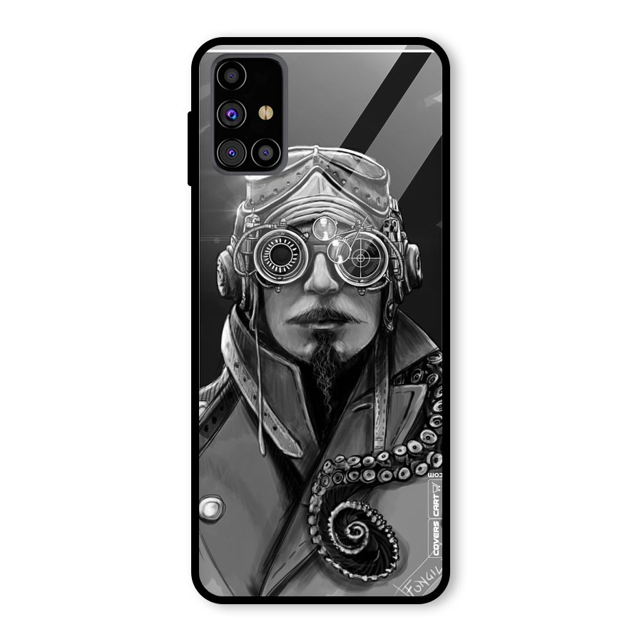 Ismaele Artwork Glass Back Case for Galaxy M31s