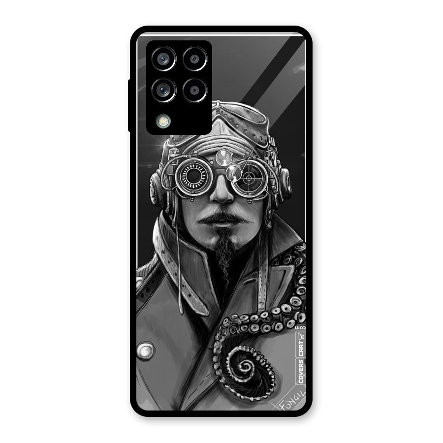 Ismaele Artwork Glass Back Case for Galaxy M53 5G