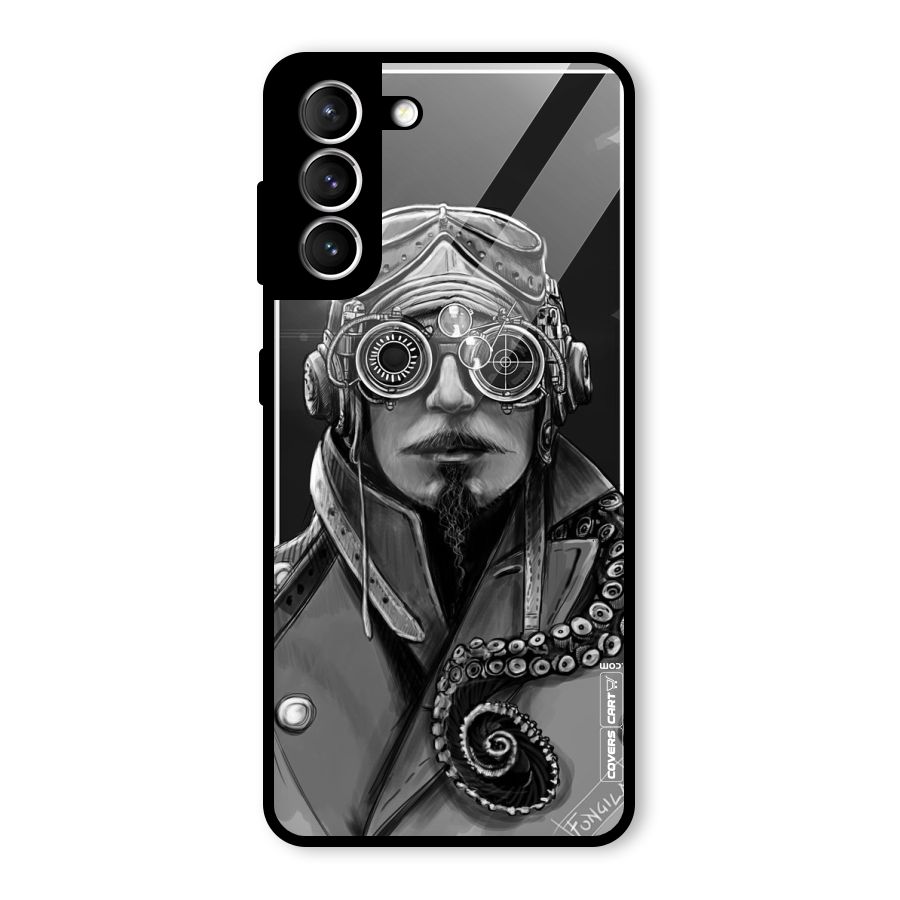 Ismaele Artwork Glass Back Case for Galaxy S21 5G