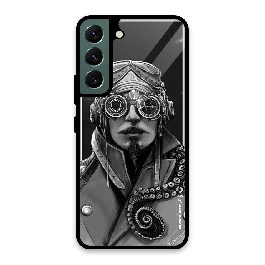 Ismaele Artwork Glass Back Case for Galaxy S22 5G