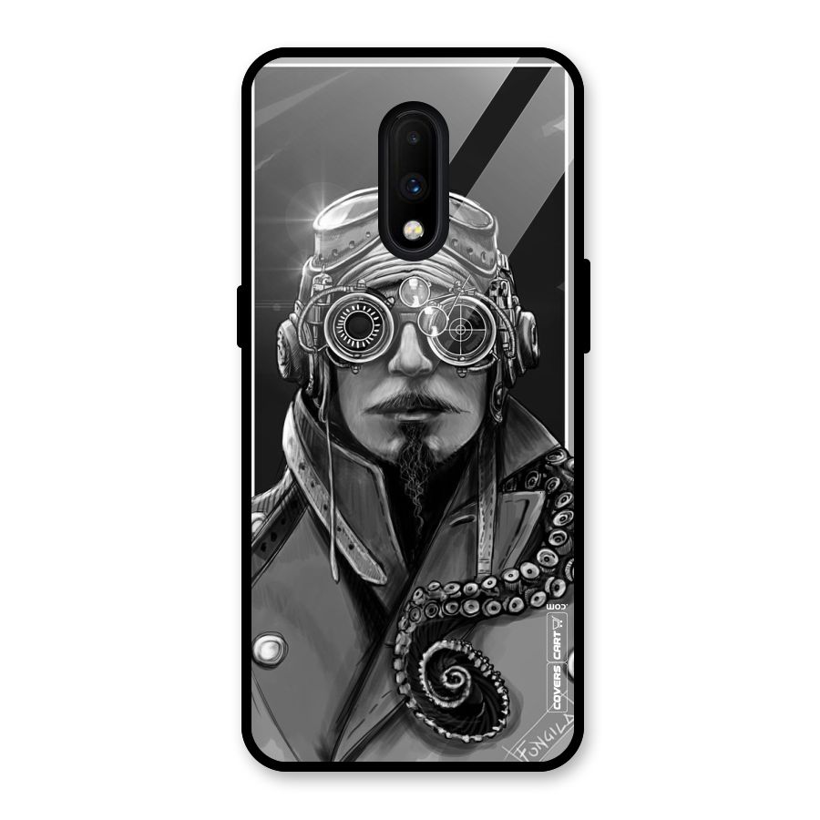 Ismaele Artwork Glass Back Case for OnePlus 7