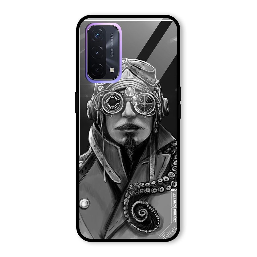 Ismaele Artwork Glass Back Case for Oppo A74 5G